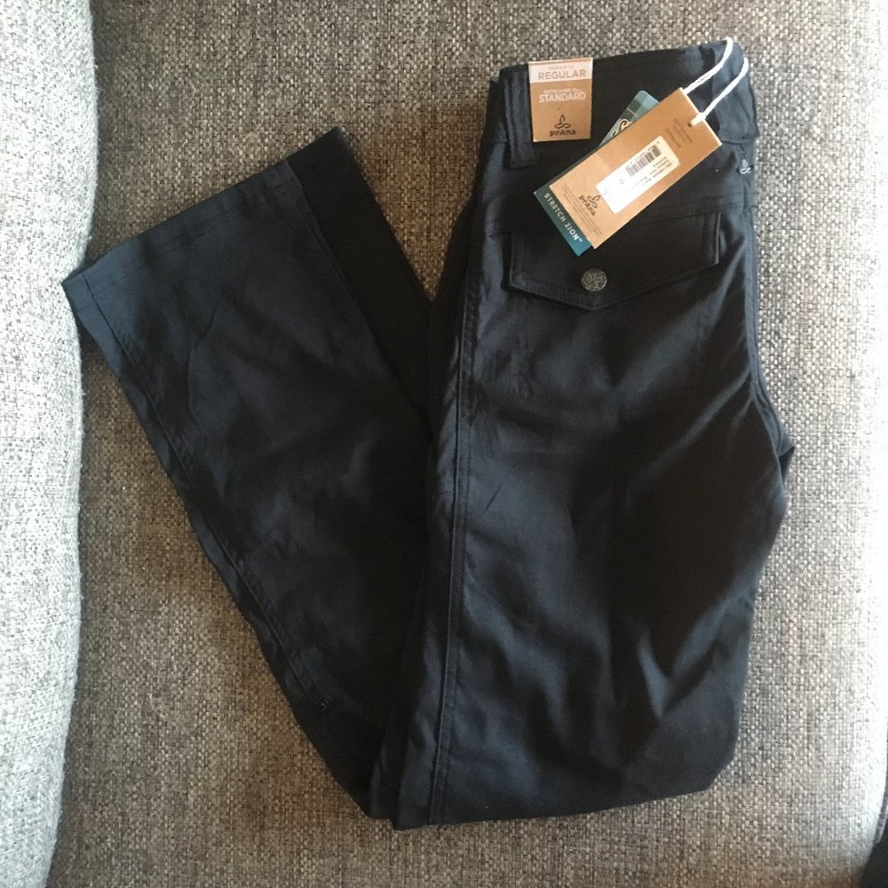 NWT Black Prana Winter Hallena Pant Size 0